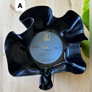 Vinyl Record Catch All Bowls